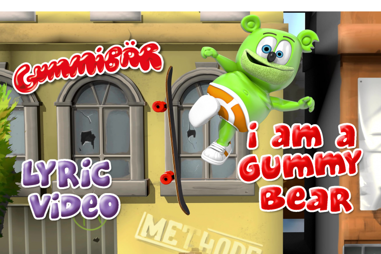 The Gummy Bear Song Lyric Video 100 Million Views - Gummybear